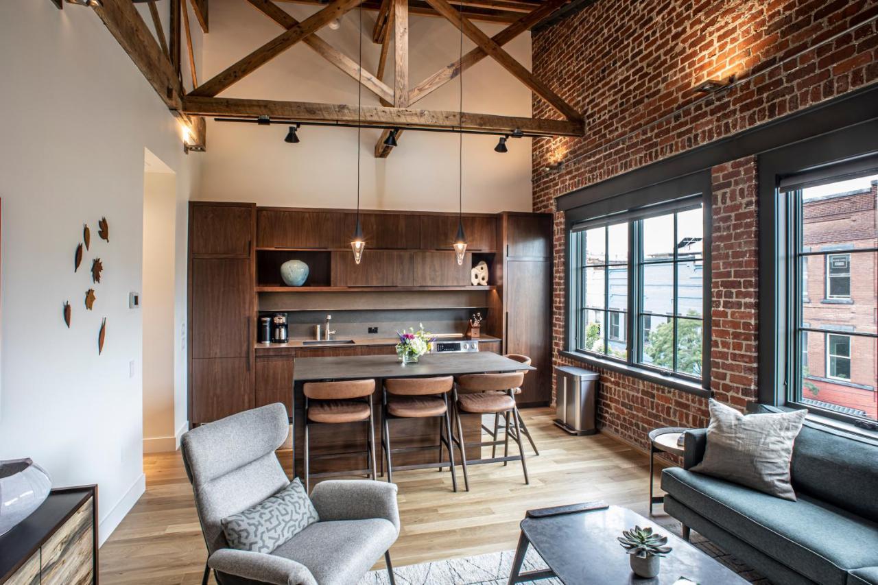 Elevation Lofts Hotel Asheville Buitenkant foto