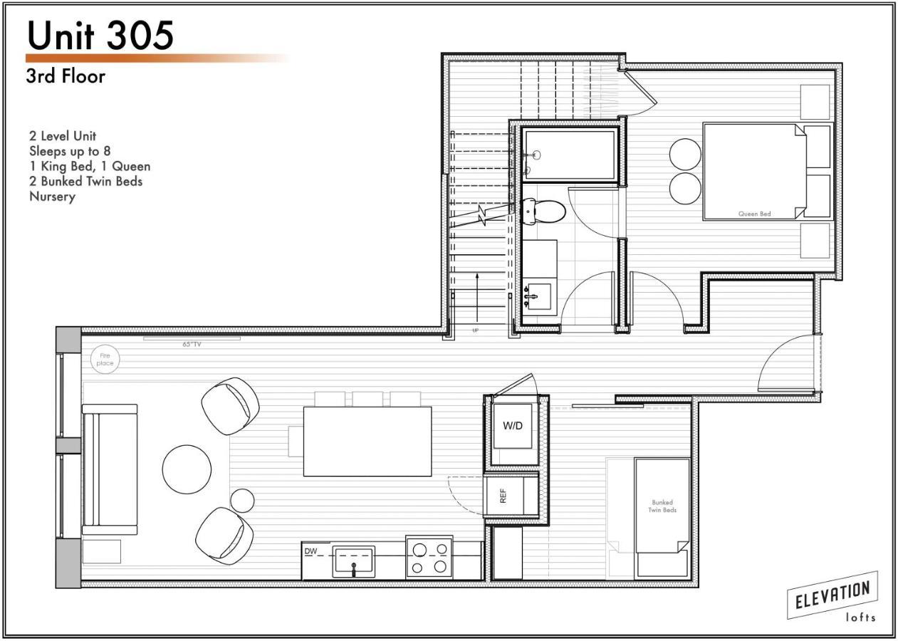 Elevation Lofts Hotel Asheville Buitenkant foto